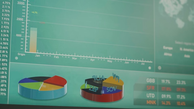 A graph displaying the diversification benefits of ETFs, showing how different asset classes within an ETF can balance each other out, leading to a more stable portfolio. The graph should highlight reduced volatility compared to individual stocks.