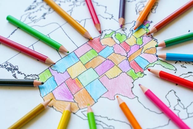 A map of the United States, with each state shaded according to its homeschooling rate. The map includes a clear color-coded legend indicating the homeschooling percentage ranges for each state, allowing for easy visual comparison.