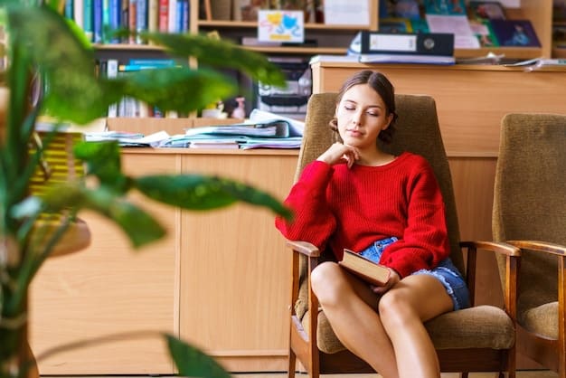 A school psychologist sitting at a desk, counseling a young student who looks distressed. The office setup is warm and inviting, with books and comforting objects around.