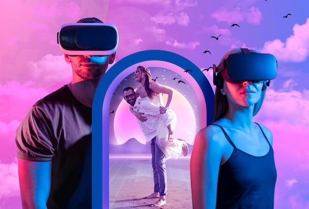 A digital rendering of various avatars interacting within a vibrant virtual world, showcasing different activities such as attending a virtual concert, shopping in a virtual store, and collaborating in a virtual office, highlighting the diverse applications of the metaverse.