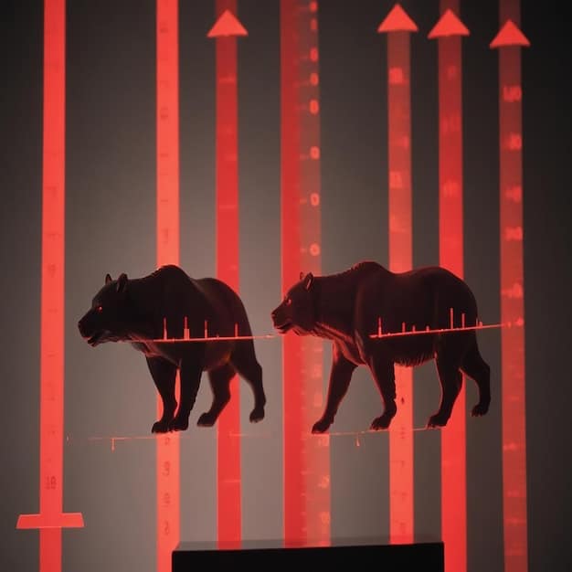A visual comparison of two investment strategies: one showing a lump-sum investment that declines sharply, and another showing dollar-cost averaging maintaining a more stable trajectory.