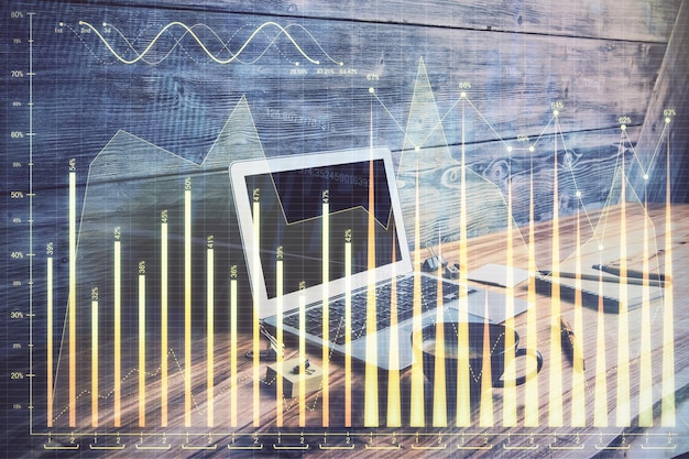 A graph comparing the potential outcomes of lump-sum investing and dollar-cost averaging over a ten-year period, showing the volatility and potential for higher gains in lump-sum alongside the stability of DCA.