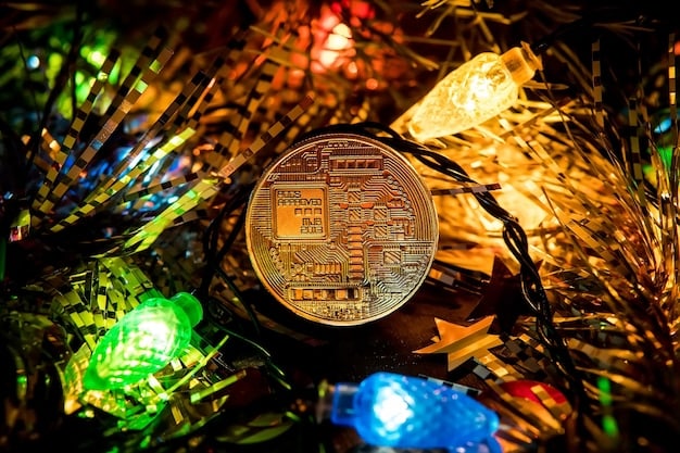 A close-up image of a glowing circuit board with Bitcoin and Ethereum symbols subtly embedded, representing the technological foundation of cryptocurrencies.
